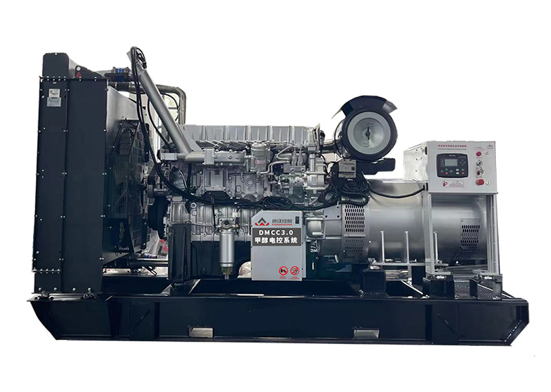 Methanol fuel power generator set for land and marine